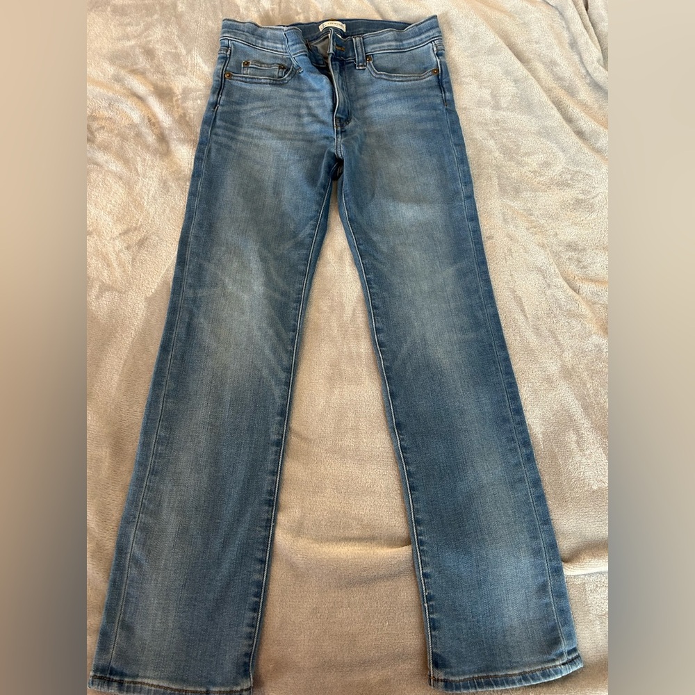 Crewcuts boys Medium Blue Straight-Leg Jeans size 10